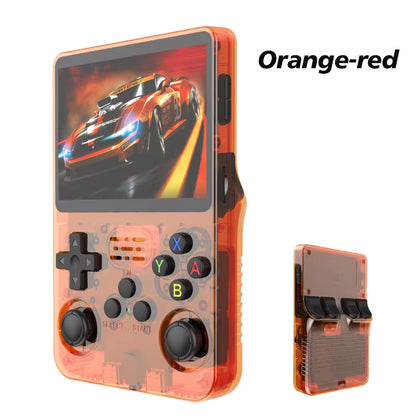 128GB R36S Retro Handheld Video Game Console with Linux System, 3.5-Inch IPS Screen, R35S Pro Portable Pocket Video Player, 64GB Preloaded Games