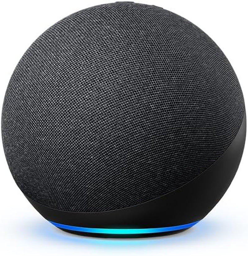 Echo (Latest Model) with Enhanced Audio, Smart Home Integration, and Alexa Voice Assistant, Charcoal