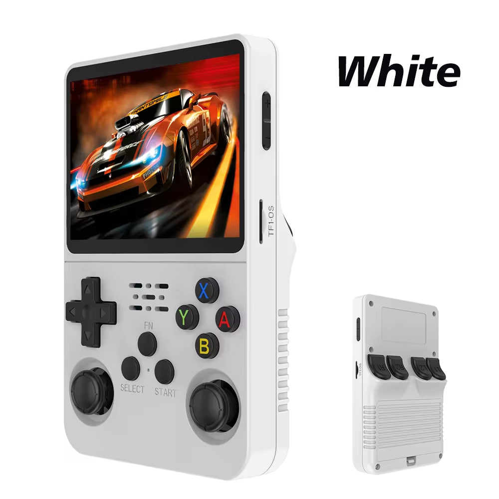 128GB R36S Retro Handheld Video Game Console with Linux System, 3.5-Inch IPS Screen, R35S Pro Portable Pocket Video Player, 64GB Preloaded Games